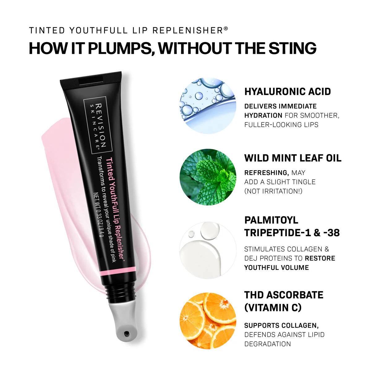 Revision Youthful Lip Replenisher - Tinted